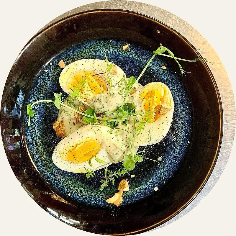 Oeufs mayo herbes fraîches